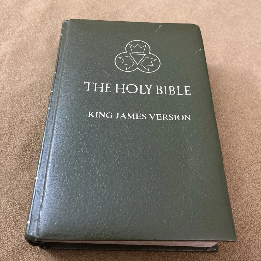 Holy Bible KJV - Royal Press 1976 Dictionary Concordance Red Letter Padded‎ HC